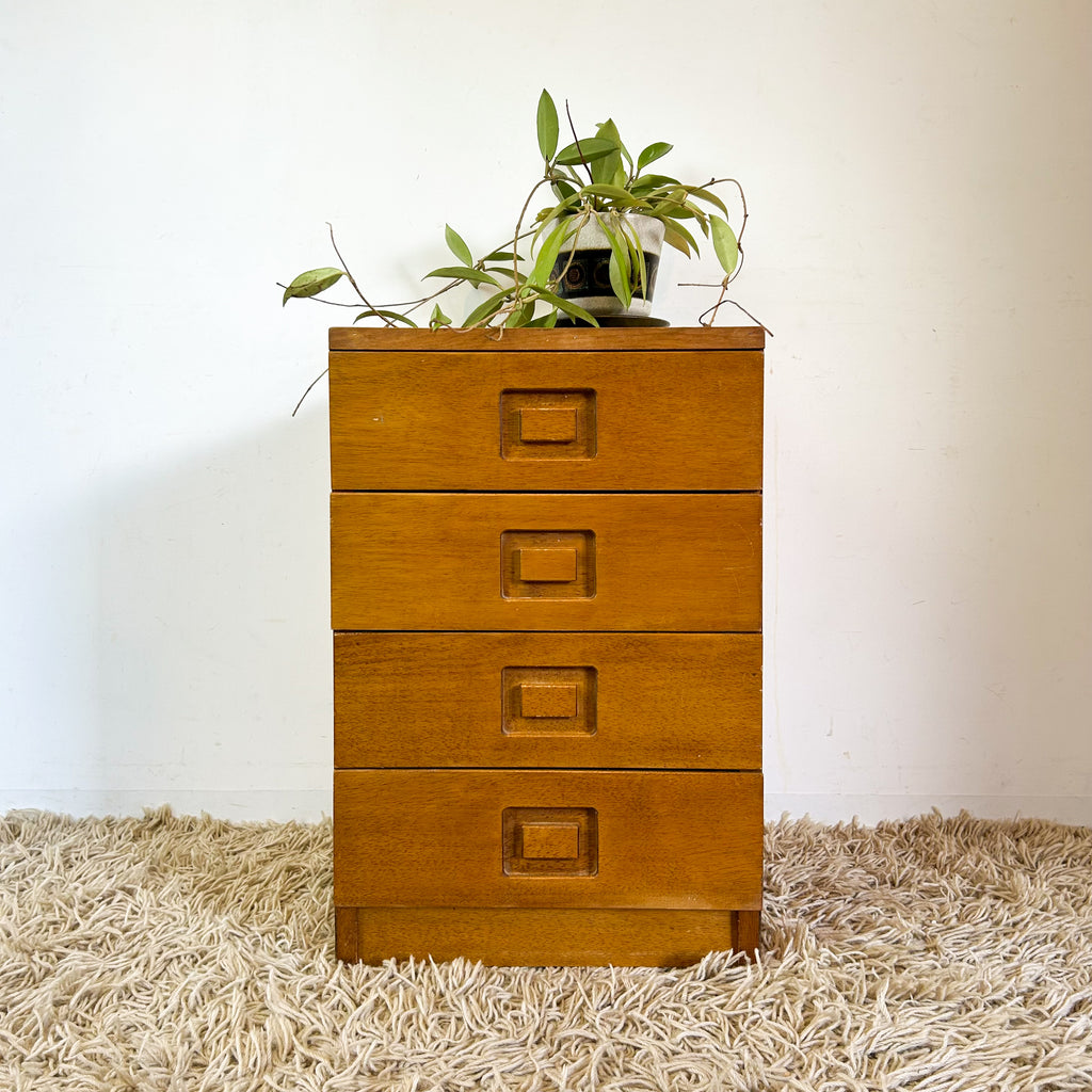 ALROB BEDSIDE DRAWERS (SINGLE) - HEY JUDE WORKSHOP • Vintage furniture & objects Melbourne