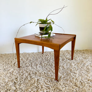 JOHN GRIMES TEAK COFFEE TABLE