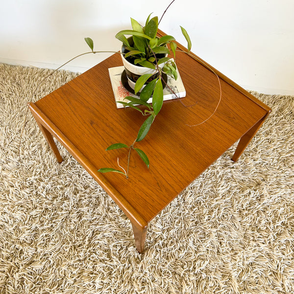 JOHN GRIMES TEAK COFFEE TABLE