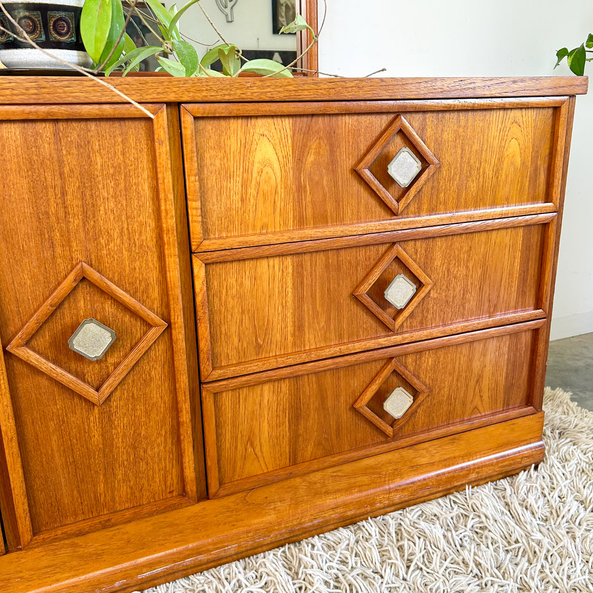 DRESSER DRAWERS WITH MIRROR - HEY JUDE WORKSHOP • Vintage furniture & objects Melbourne