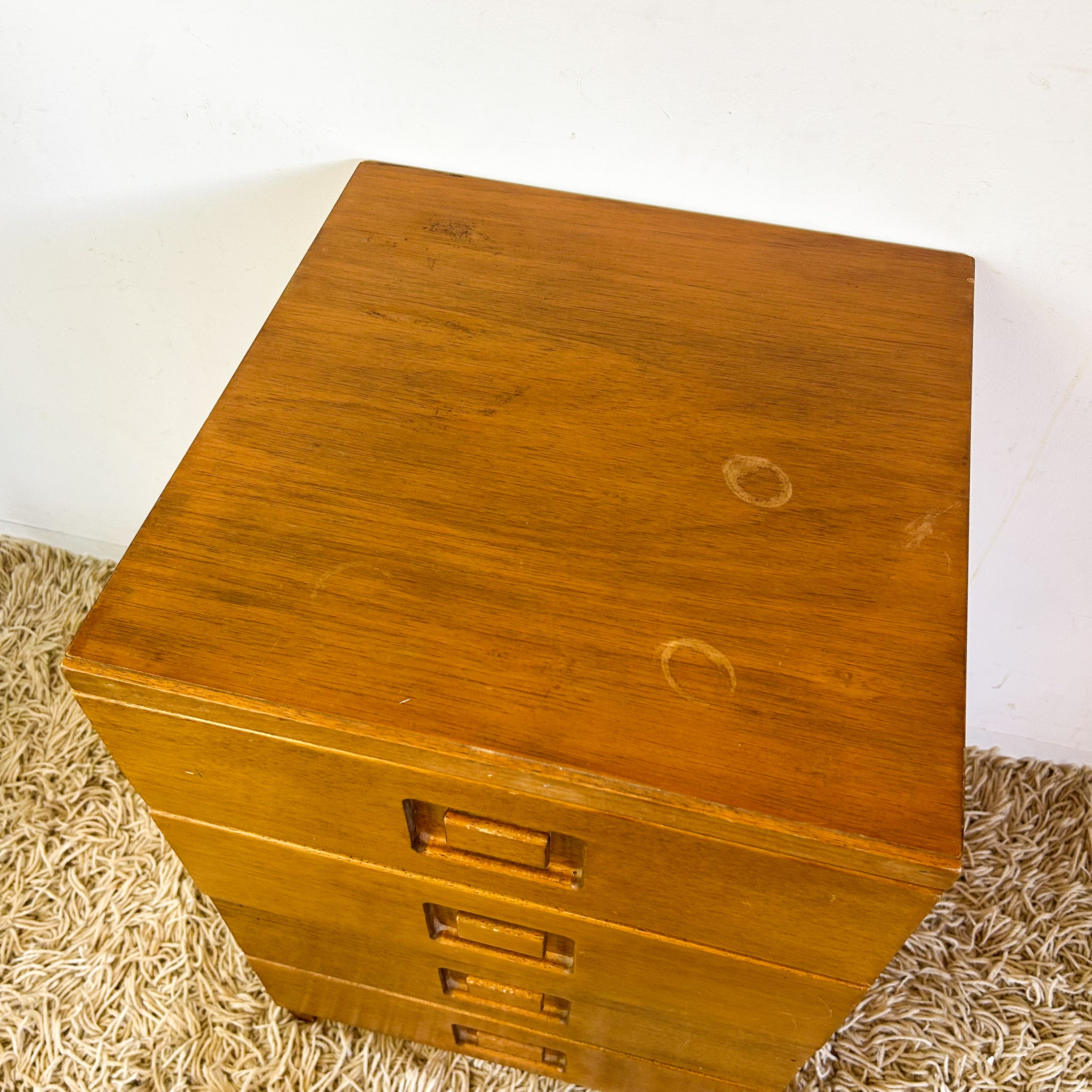 ALROB BEDSIDE DRAWERS (SINGLE) - HEY JUDE WORKSHOP • Vintage furniture & objects Melbourne