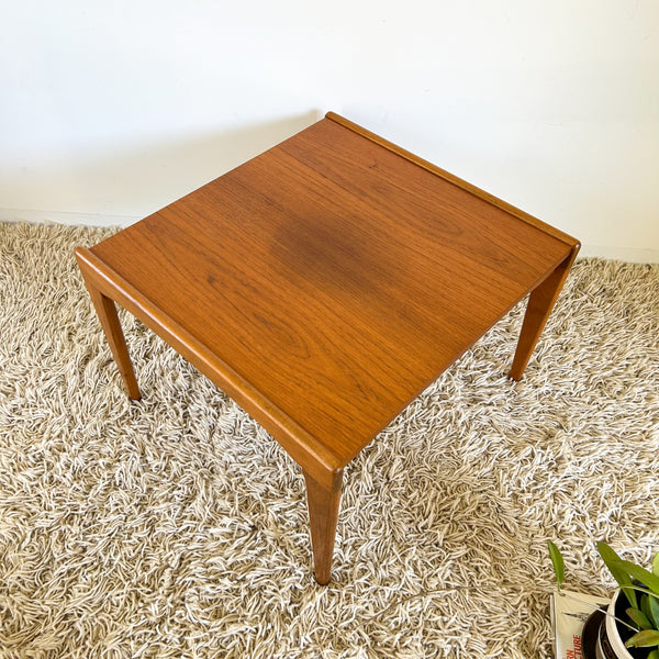 JOHN GRIMES TEAK COFFEE TABLE