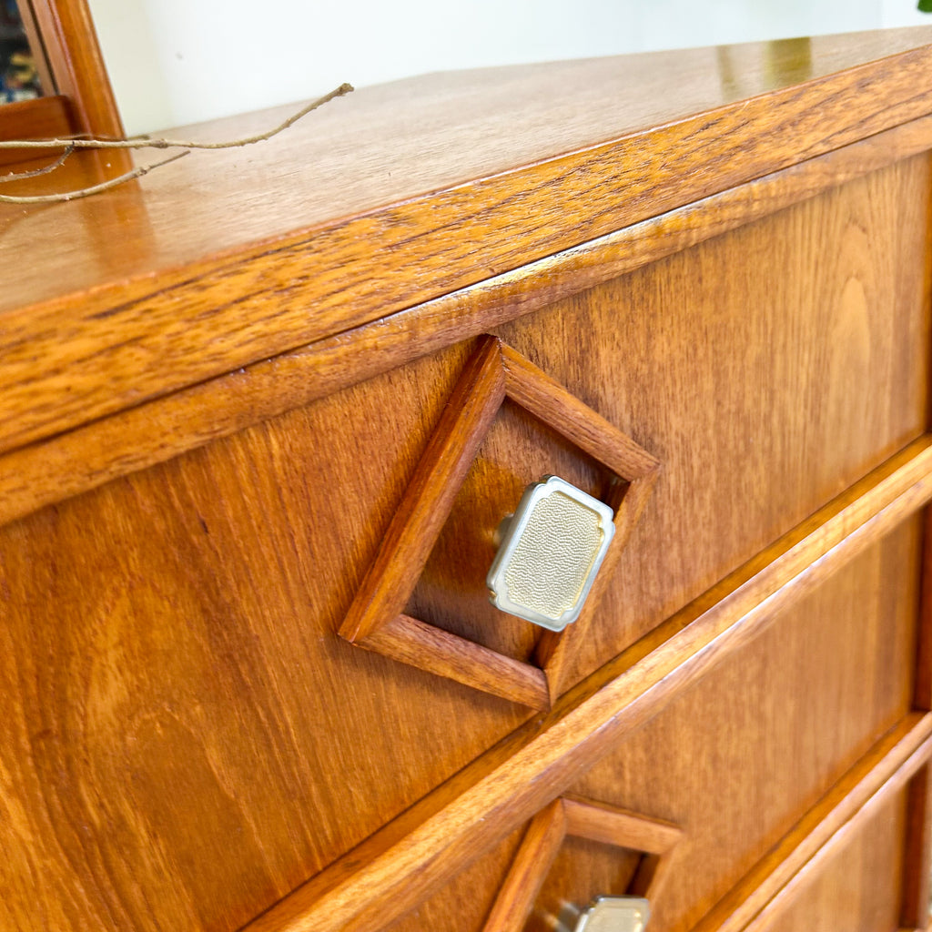 DRESSER DRAWERS WITH MIRROR - HEY JUDE WORKSHOP • Vintage furniture & objects Melbourne