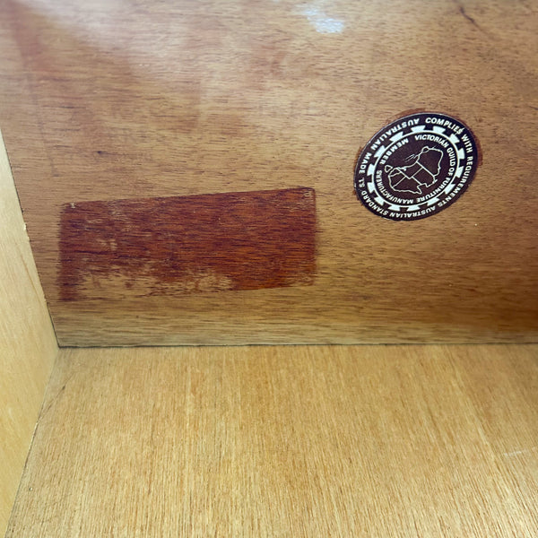 DRESSER DRAWERS WITH MIRROR - HEY JUDE WORKSHOP • Vintage furniture & objects Melbourne
