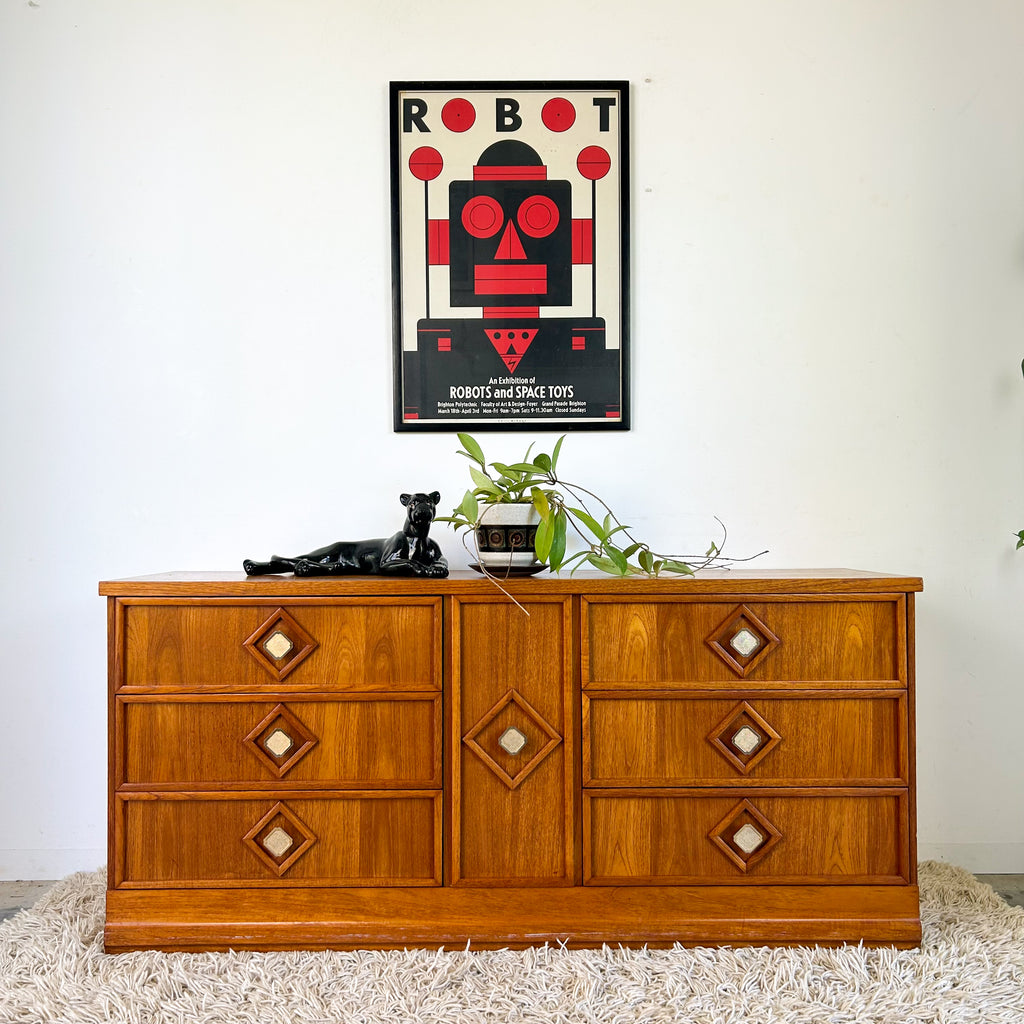DRESSER DRAWERS WITH MIRROR - HEY JUDE WORKSHOP • Vintage furniture & objects Melbourne