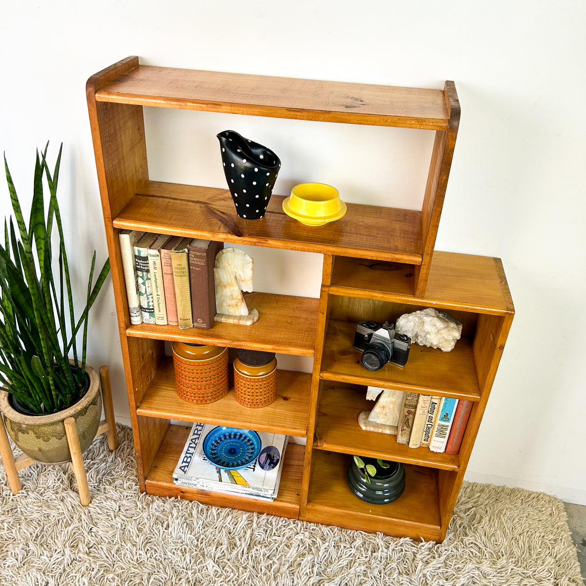 PINE BOOKCASE - HEY JUDE WORKSHOP • Vintage furniture & objects Melbourne