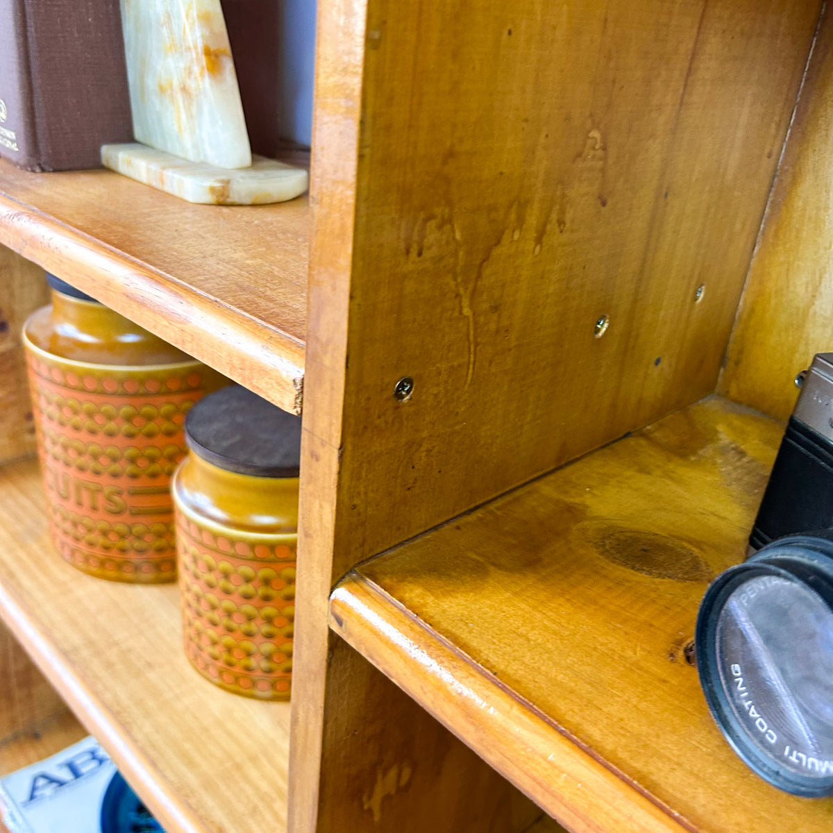 PINE BOOKCASE - HEY JUDE WORKSHOP • Vintage furniture & objects Melbourne