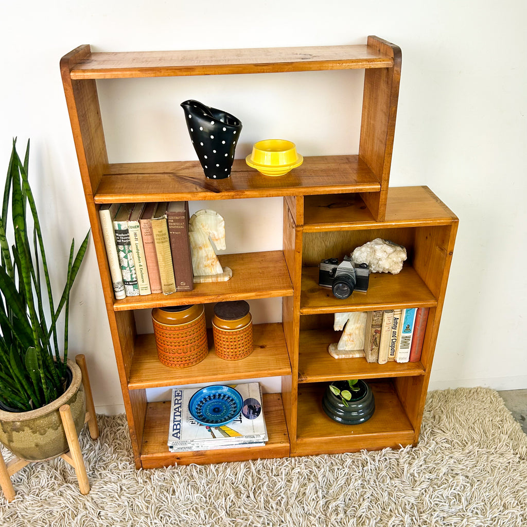 PINE BOOKCASE - HEY JUDE WORKSHOP • Vintage furniture & objects Melbourne