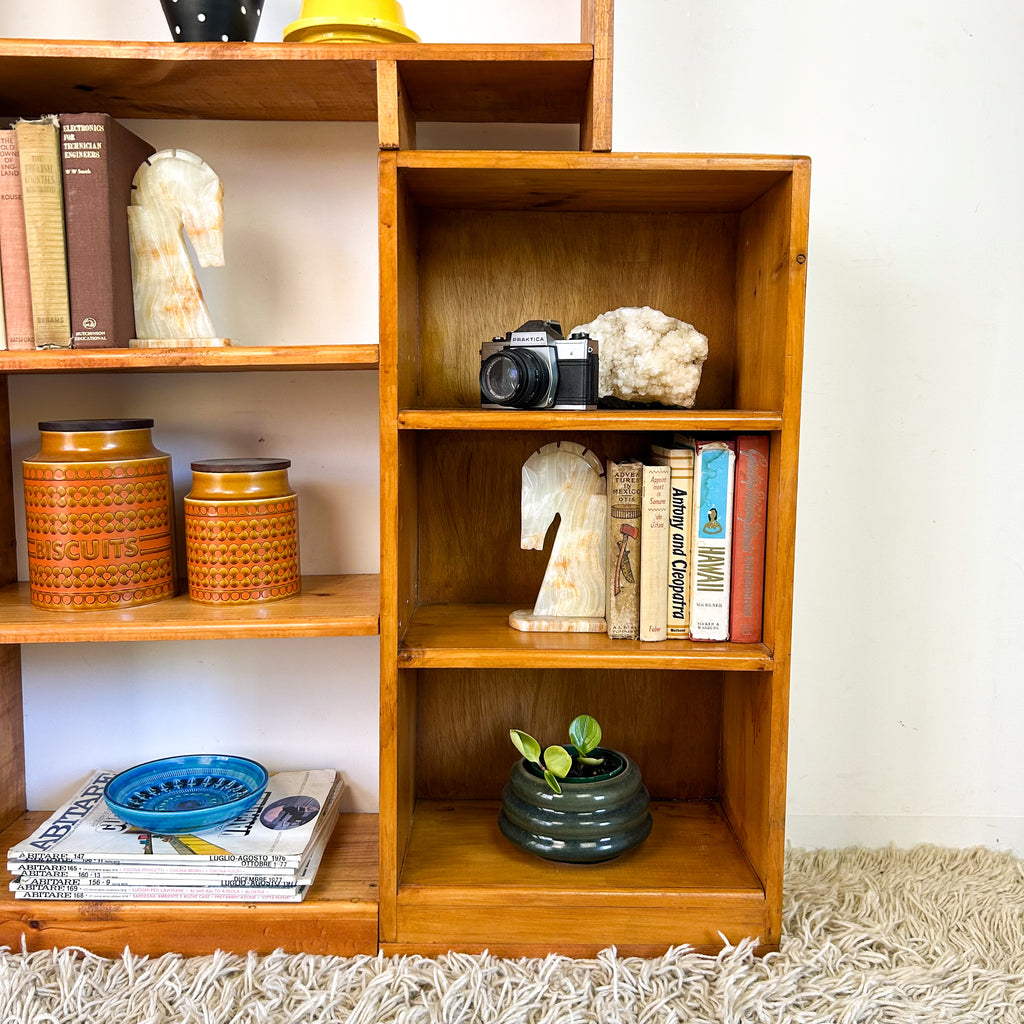 PINE BOOKCASE - HEY JUDE WORKSHOP • Vintage furniture & objects Melbourne