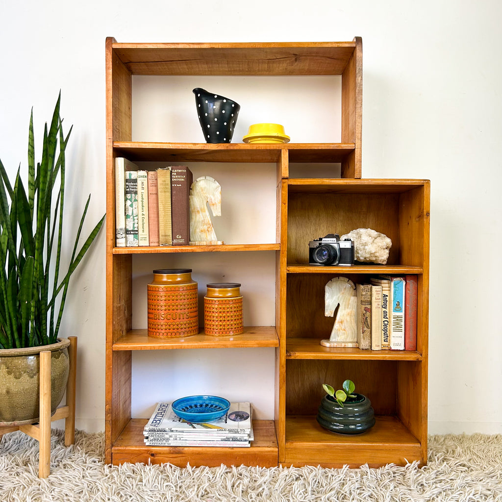 PINE BOOKCASE - HEY JUDE WORKSHOP • Vintage furniture & objects Melbourne