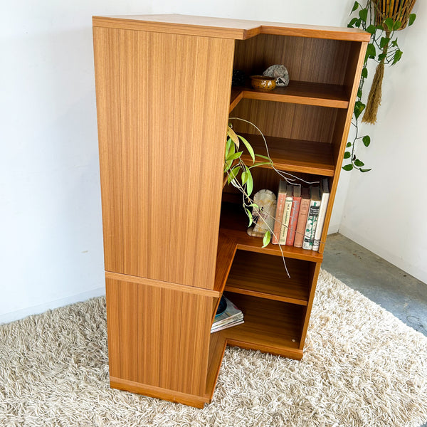 PARKER CORNER BOOKCASE - HEY JUDE WORKSHOP • Vintage furniture & objects Melbourne