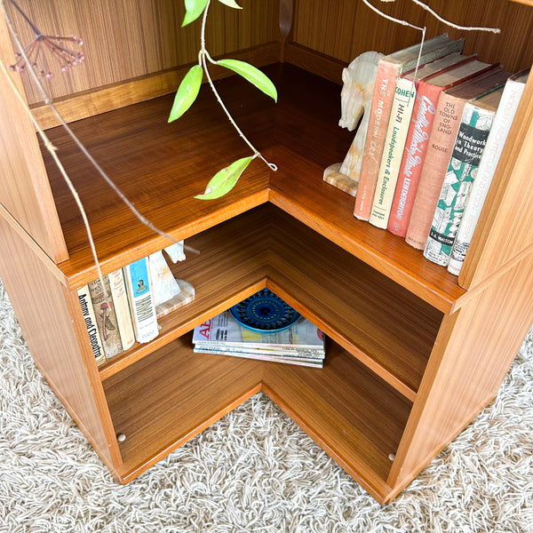 PARKER CORNER BOOKCASE - HEY JUDE WORKSHOP • Vintage furniture & objects Melbourne