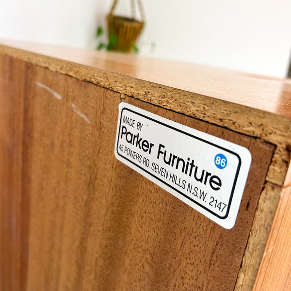PARKER CORNER BOOKCASE - HEY JUDE WORKSHOP • Vintage furniture & objects Melbourne