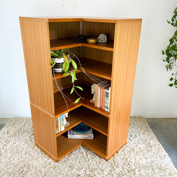 PARKER CORNER BOOKCASE - HEY JUDE WORKSHOP • Vintage furniture & objects Melbourne
