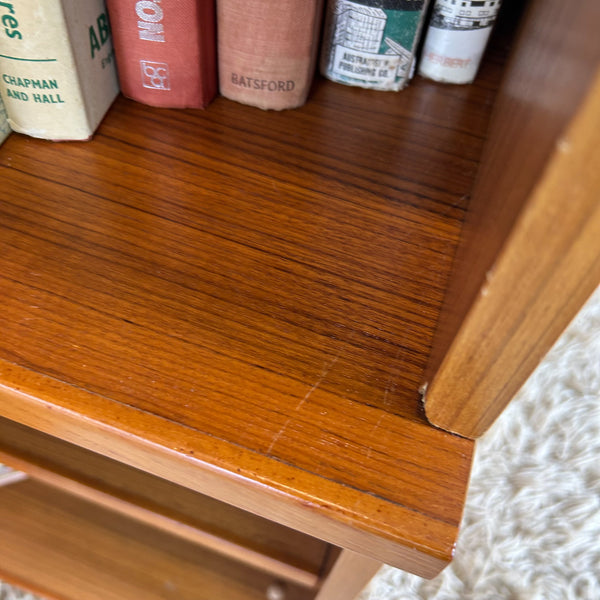 PARKER CORNER BOOKCASE - HEY JUDE WORKSHOP • Vintage furniture & objects Melbourne