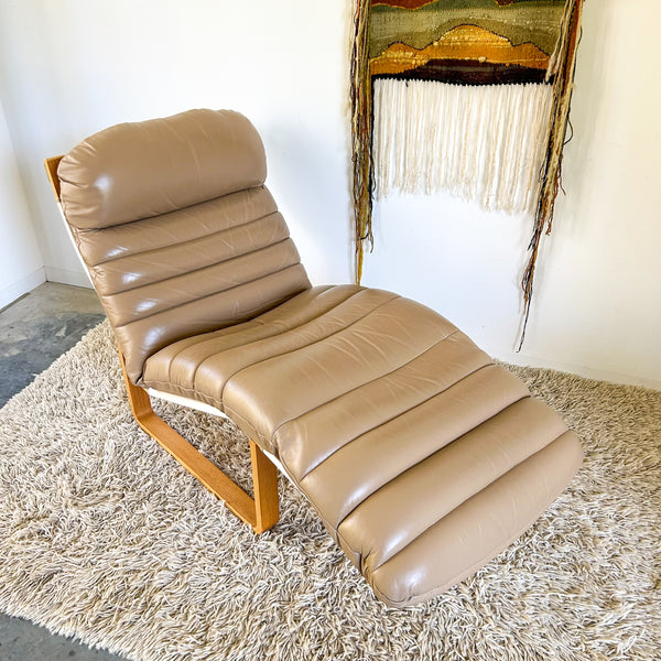 TESSA LEATHER LOUNGER