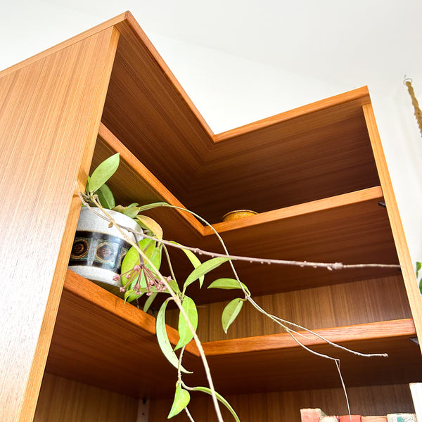 PARKER CORNER BOOKCASE - HEY JUDE WORKSHOP • Vintage furniture & objects Melbourne
