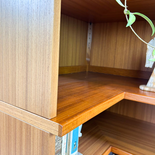 PARKER CORNER BOOKCASE - HEY JUDE WORKSHOP • Vintage furniture & objects Melbourne