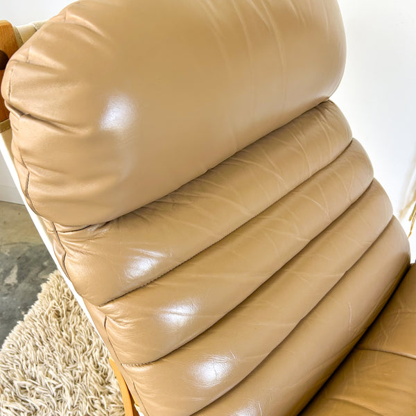 TESSA LEATHER LOUNGER