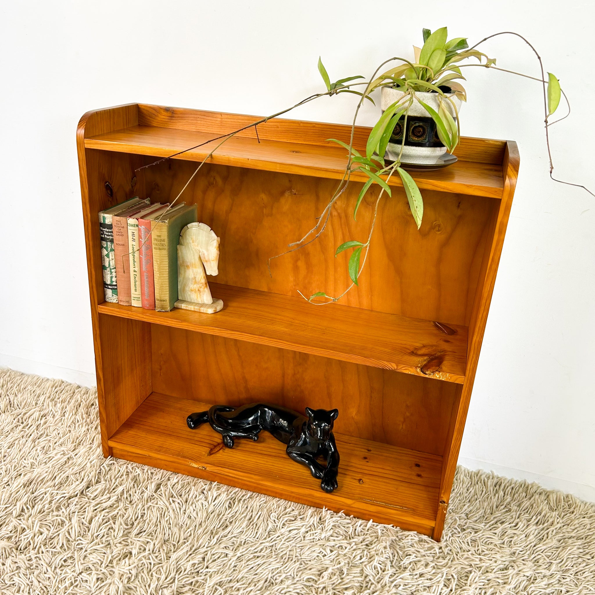 PINE BOOKCASE