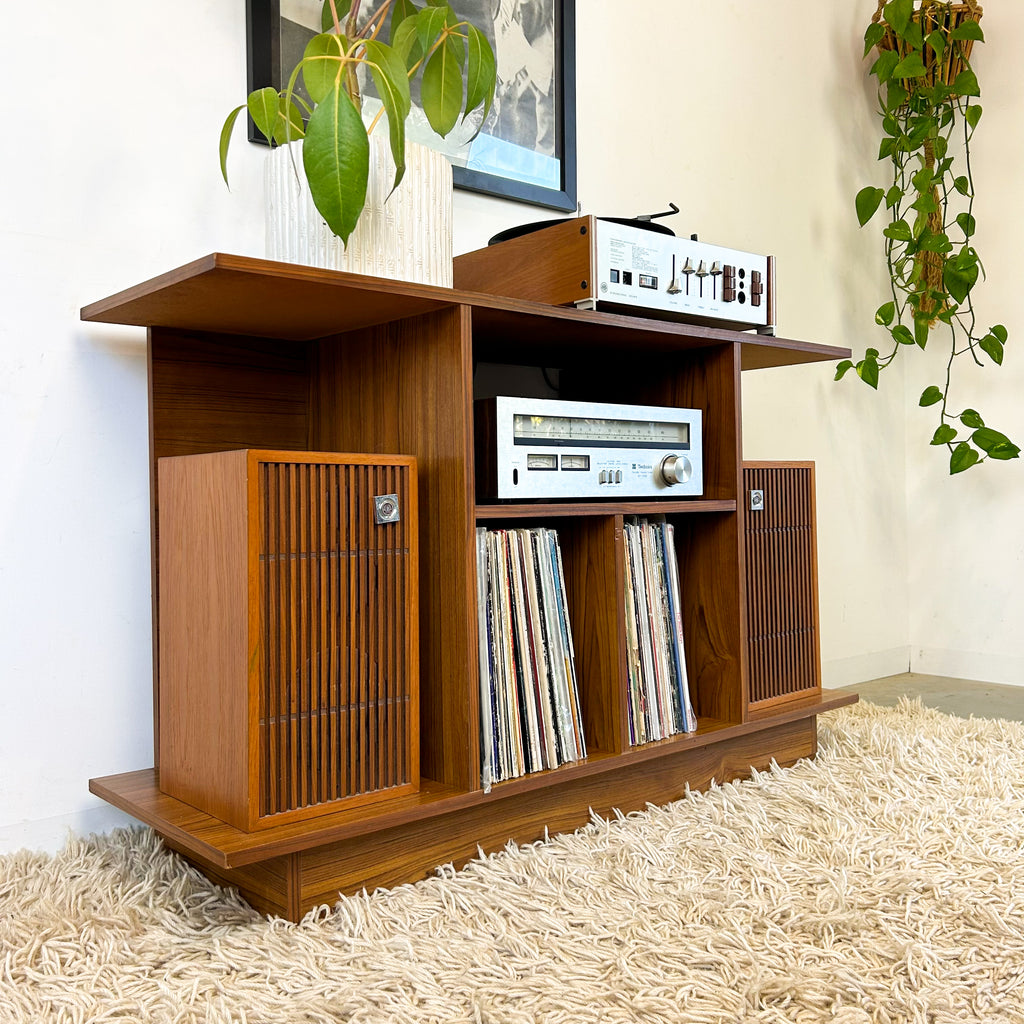 LAMINATE STEREO CABINET - HEY JUDE WORKSHOP • Vintage furniture & objects Melbourne