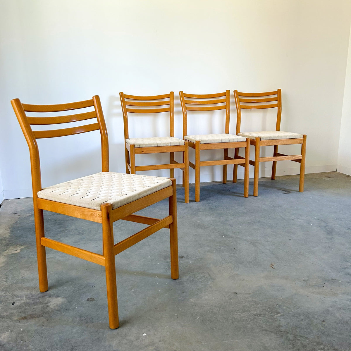WOVEN DINING CHAIRS