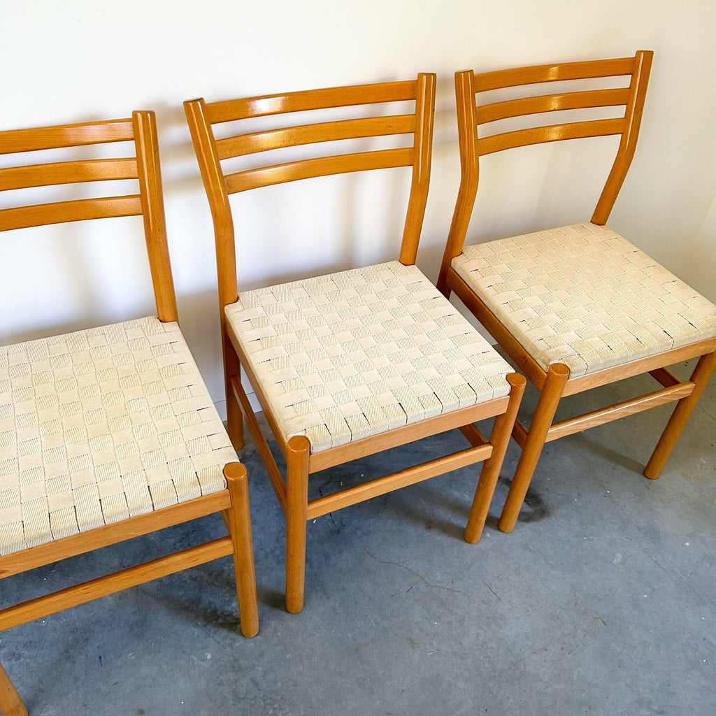 WOVEN DINING CHAIRS