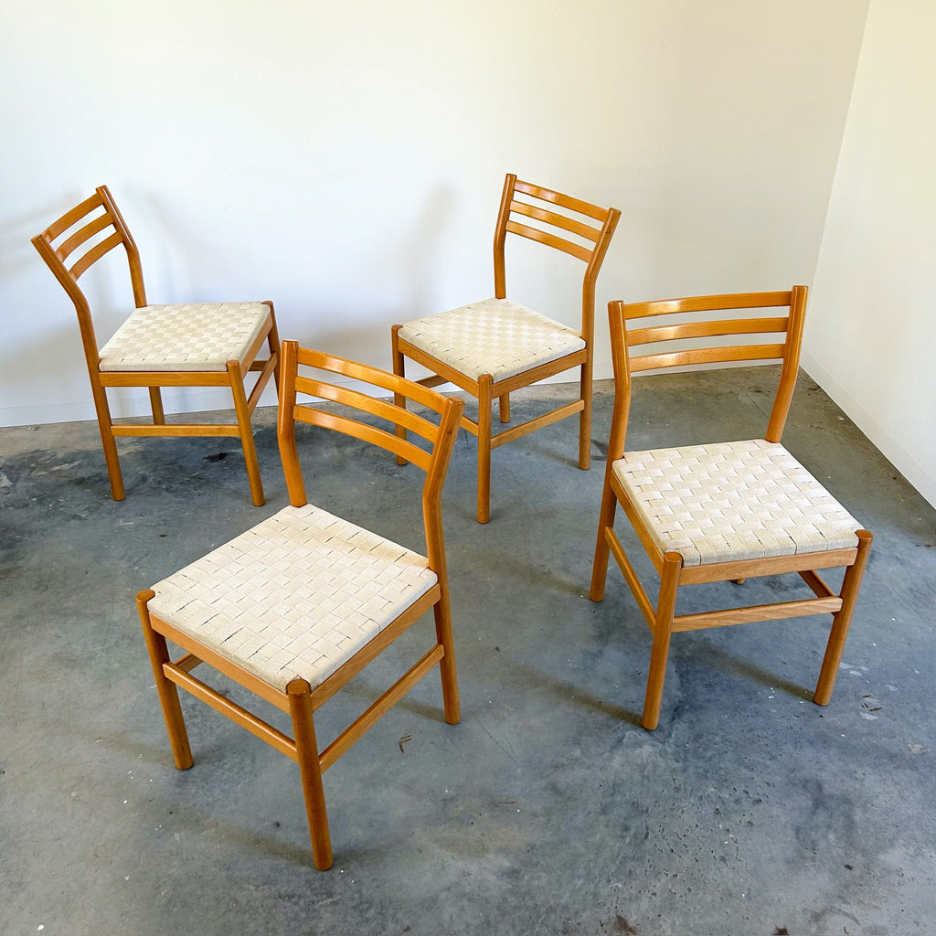 WOVEN DINING CHAIRS