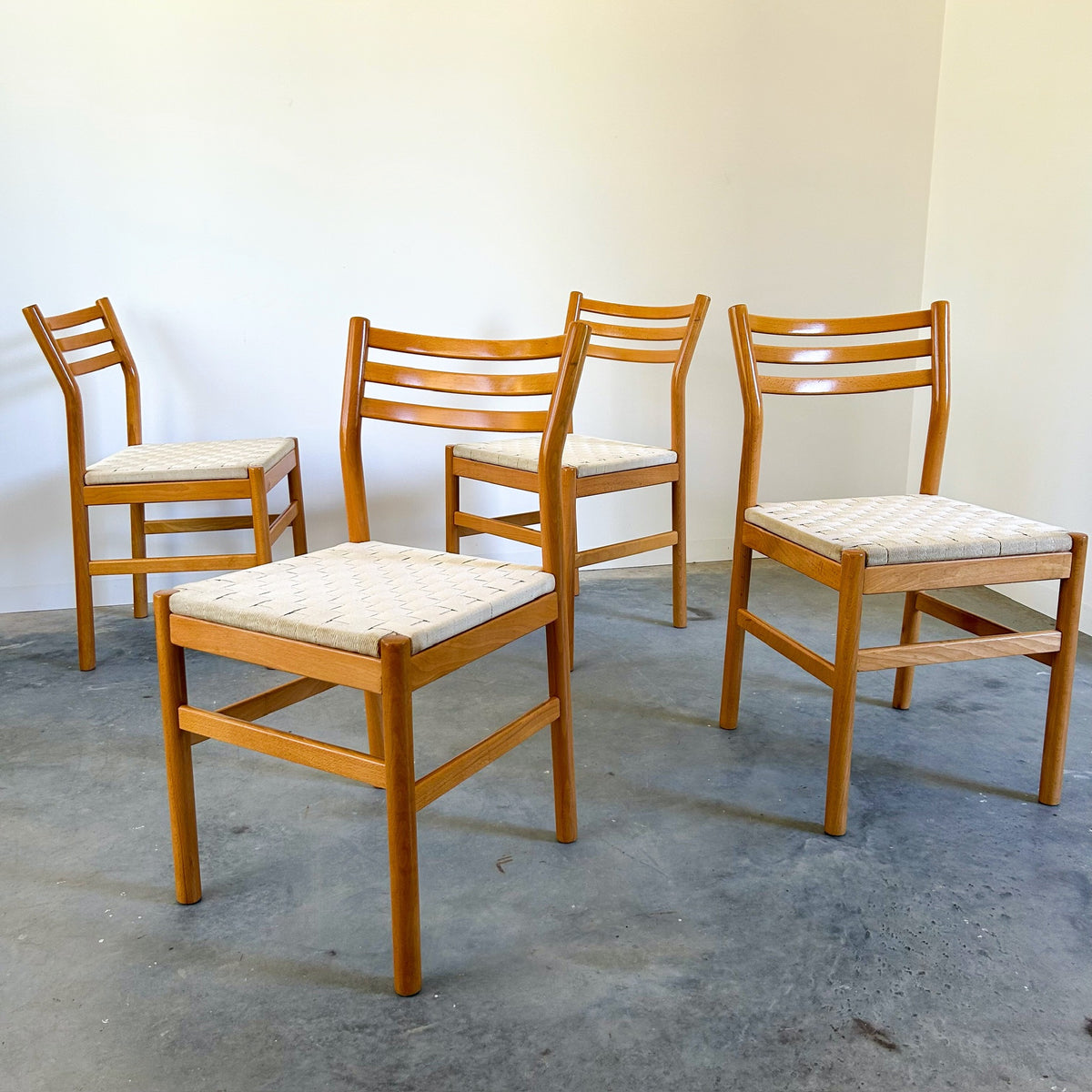 WOVEN DINING CHAIRS