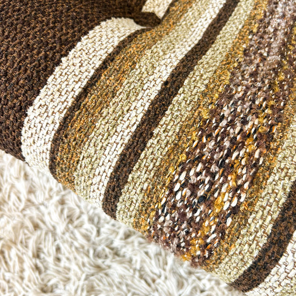 BROWN STRIPE SOFA #1 - HEY JUDE WORKSHOP • Vintage furniture & objects Melbourne