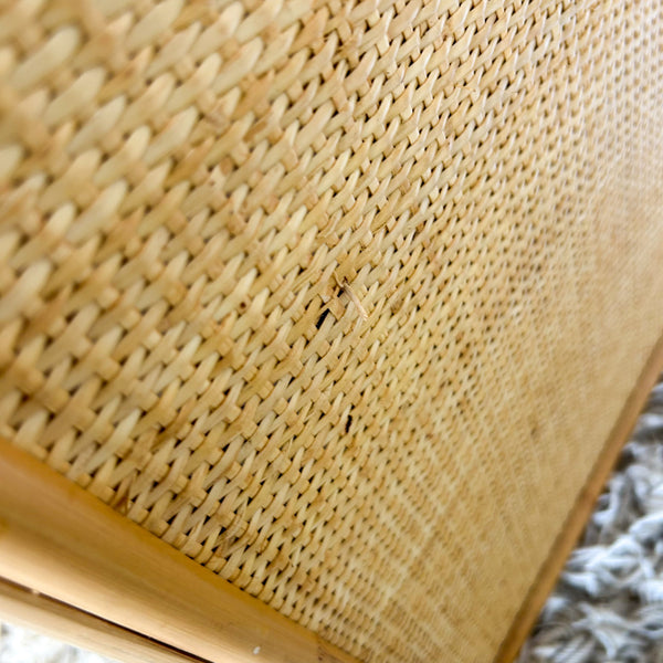 CANE BEDSIDE DRAWERS - HEY JUDE WORKSHOP • Vintage furniture & objects Melbourne