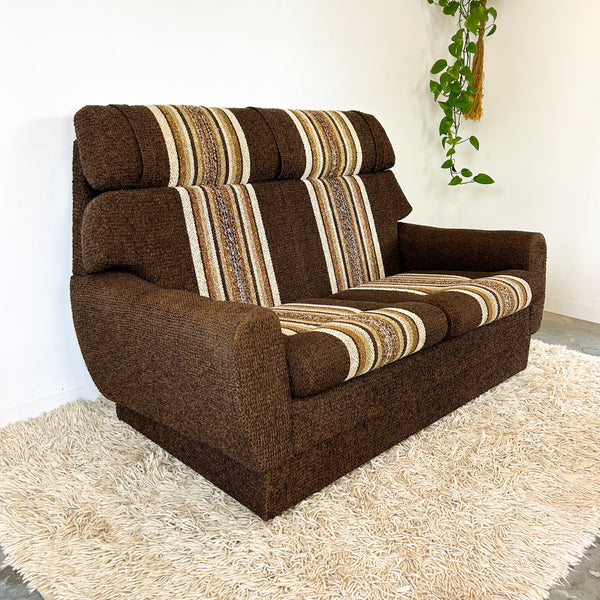 BROWN STRIPE SOFA #2