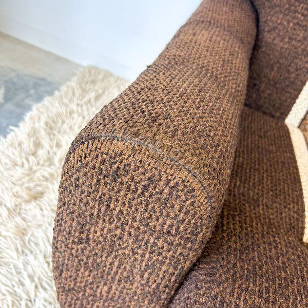 BROWN STRIPE SOFA #2