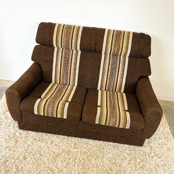 BROWN STRIPE SOFA #2