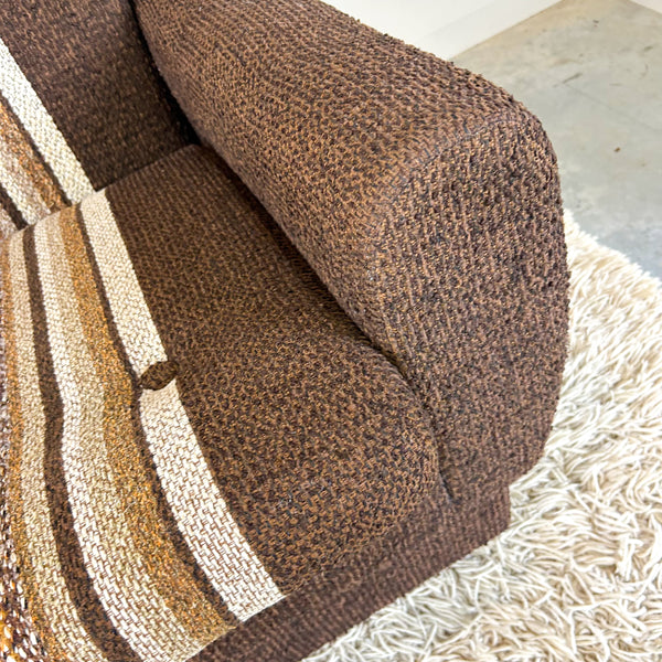 BROWN STRIPE SOFA #2