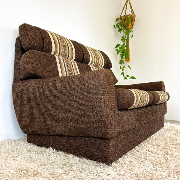 BROWN STRIPE SOFA #2