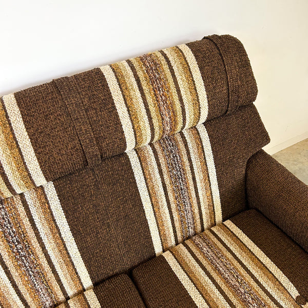 BROWN STRIPE SOFA #2
