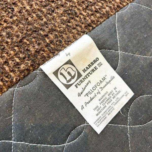 BROWN STRIPE SOFA #2