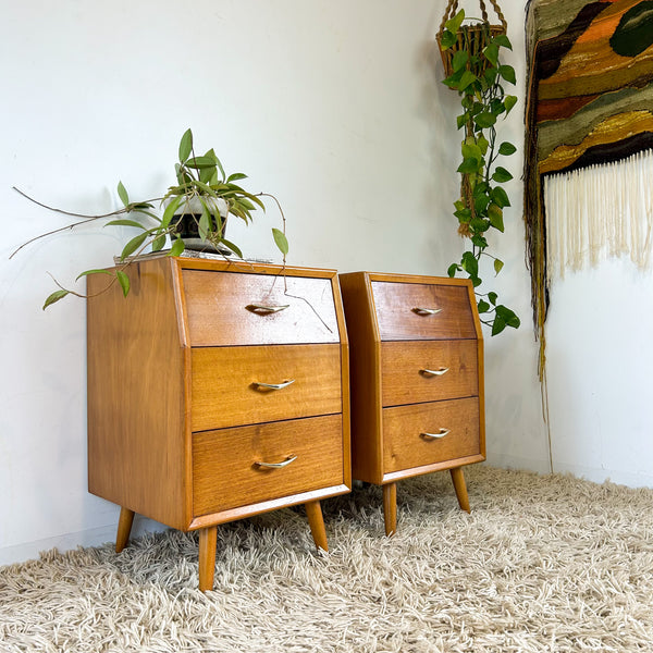 MENTONE BEDSIDE DRAWERS - HEY JUDE WORKSHOP • Vintage furniture & objects Melbourne