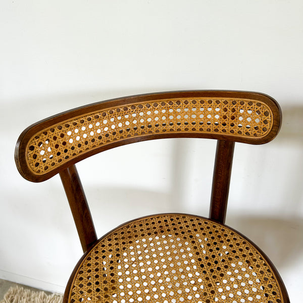 RATTAN BENTWOOD BAR STOOLS