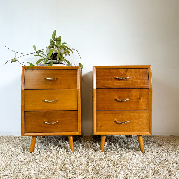 MENTONE BEDSIDE DRAWERS - HEY JUDE WORKSHOP • Vintage furniture & objects Melbourne