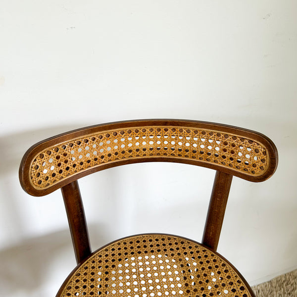 RATTAN BENTWOOD BAR STOOLS