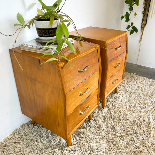 MENTONE BEDSIDE DRAWERS - HEY JUDE WORKSHOP • Vintage furniture & objects Melbourne