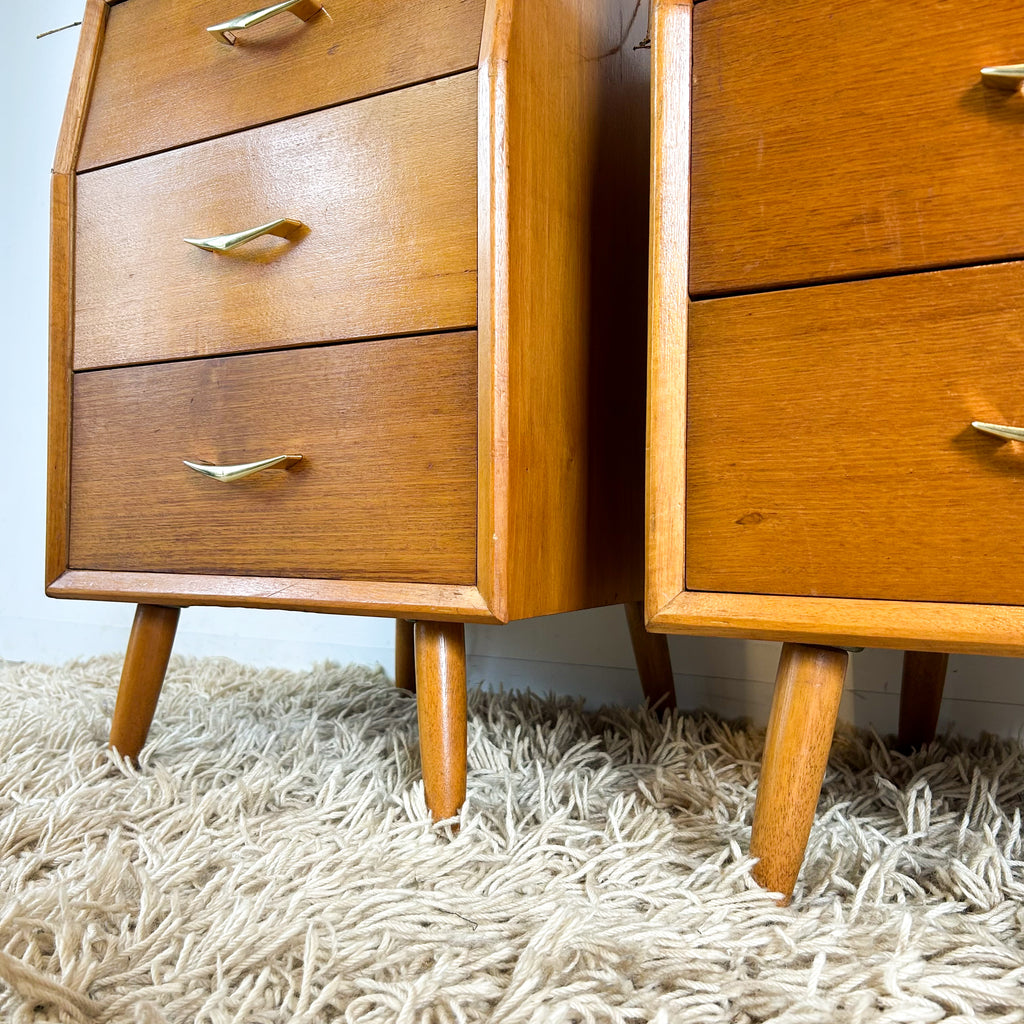 MENTONE BEDSIDE DRAWERS - HEY JUDE WORKSHOP • Vintage furniture & objects Melbourne