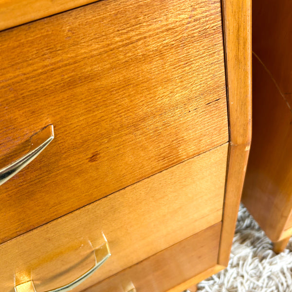 MENTONE BEDSIDE DRAWERS - HEY JUDE WORKSHOP • Vintage furniture & objects Melbourne