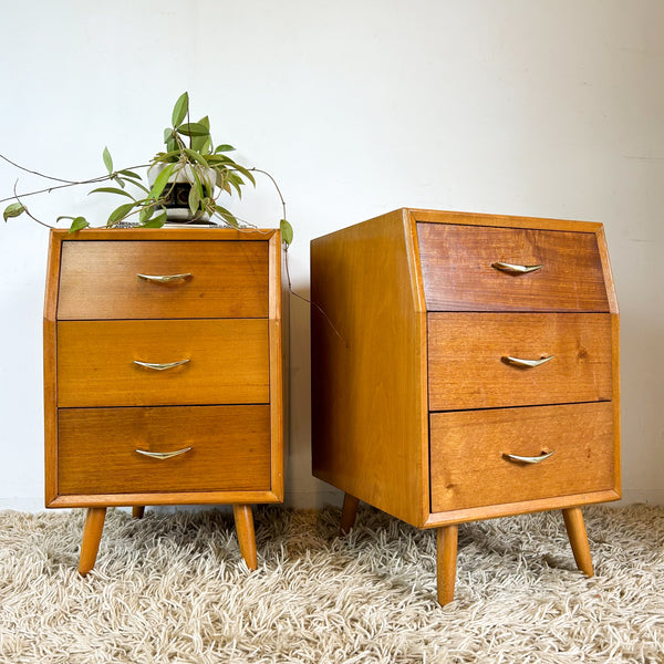 MENTONE BEDSIDE DRAWERS - HEY JUDE WORKSHOP • Vintage furniture & objects Melbourne