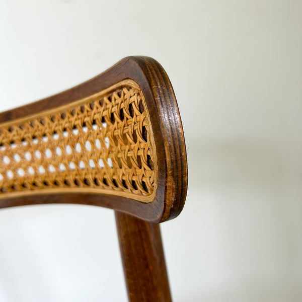 RATTAN BENTWOOD BAR STOOLS