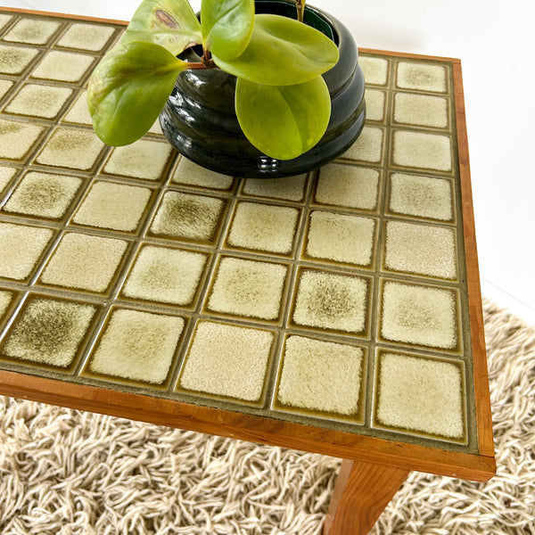 TILE TOP COFFEE TABLE