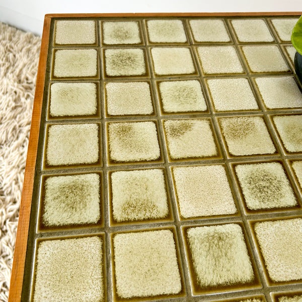 TILE TOP COFFEE TABLE