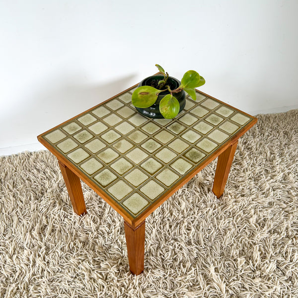 TILE TOP COFFEE TABLE